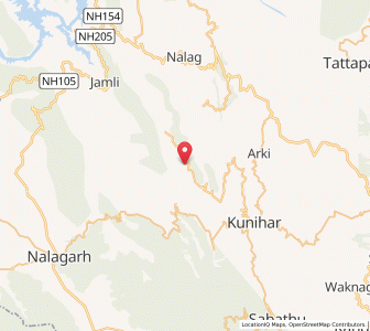Map of Dadwana, Himachal Pradesh