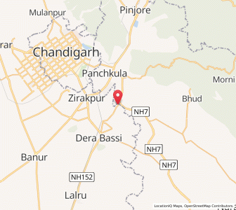 Map of Dafarpur, Punjab
