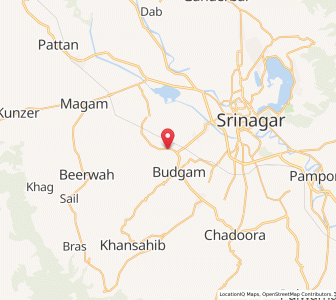 Map of Dafpur, Kashmir