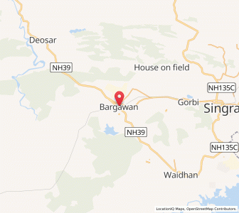 Map of Daga, Madhya Pradesh