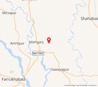Map of Daghela, Uttar Pradesh