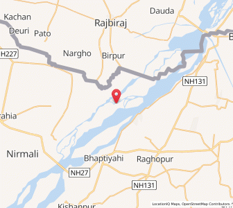 Map of Dagmara, Bihar