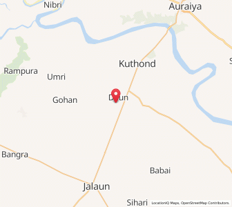 Map of Dagru ka Purwa, Uttar Pradesh