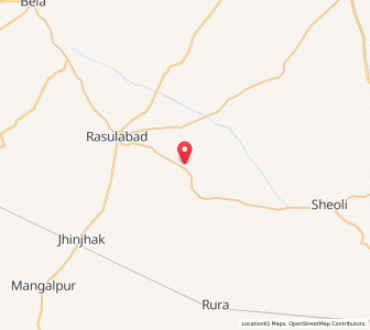 Map of Daheli, Uttar Pradesh