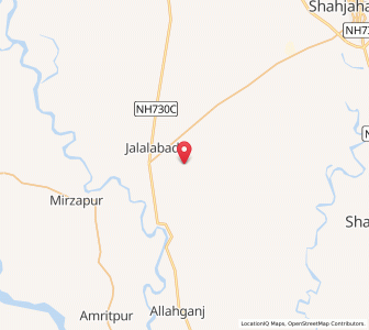 Map of Dahera, Uttar Pradesh