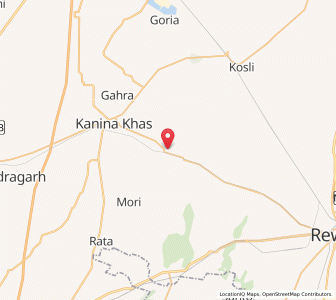 Map of Dahina, Haryana