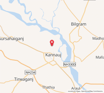 Map of Dahlepur, Uttar Pradesh
