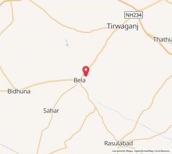 Map of Dahnanag, Uttar Pradesh
