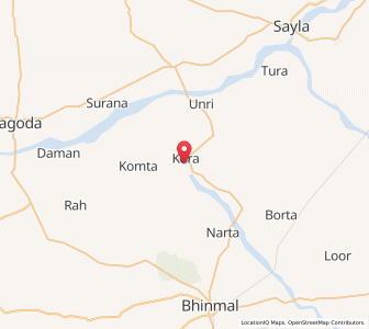 Map of Daipha, Rajasthan
