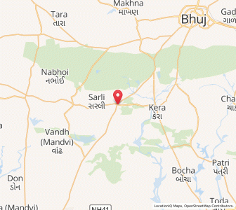 Map of Daisara, Gujarat