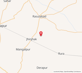 Map of Daitpur, Uttar Pradesh