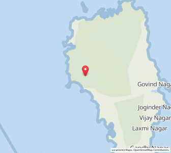Map of Dakoank, Andaman and Nicobar Islands