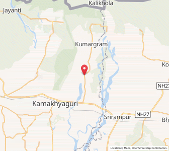 Map of Daldali, West Bengal