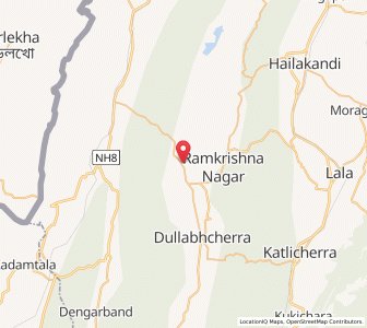 Map of Dalgram, Assam