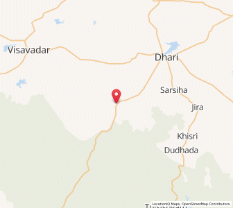 Map of Dalkhania, Gujarat