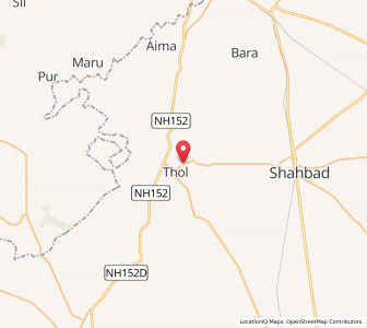 Map of Dalla Majra, Haryana