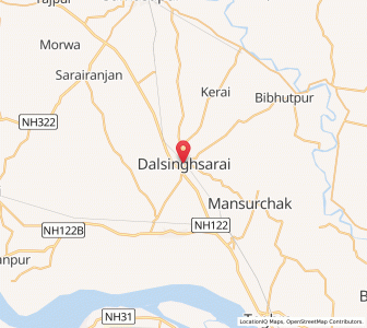Map of Dalsingh Sarai, Bihar