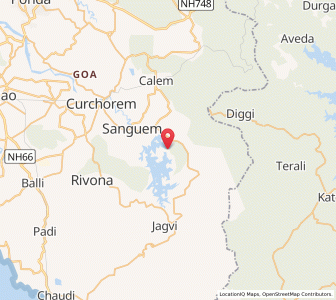 Map of Damal, Goa
