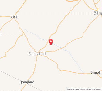 Map of Damapur, Uttar Pradesh