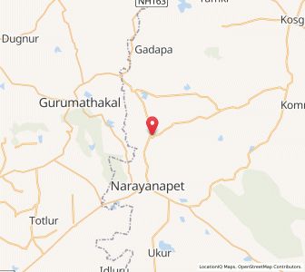 Map of Damargidda, Andhra Pradesh