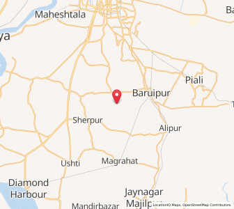 Map of Damdama, West Bengal