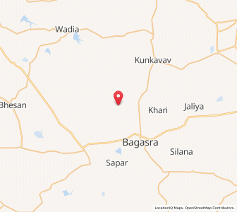 Map of Damrala, Gujarat