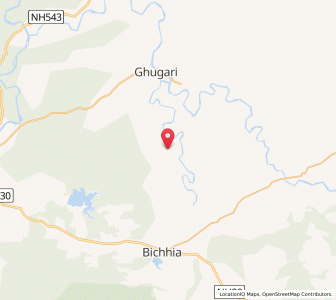 Map of Danitola, Madhya Pradesh