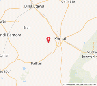Map of Dankheri, Madhya Pradesh