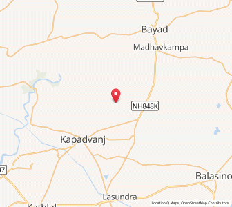 Map of Dantali, Gujarat