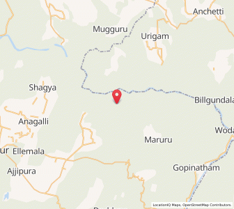 Map of Dantalli, Karnataka