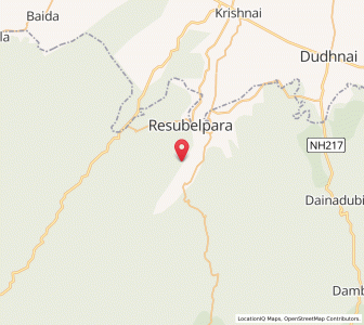Map of Daram, Assam