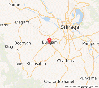 Map of Dardpur, Kashmir