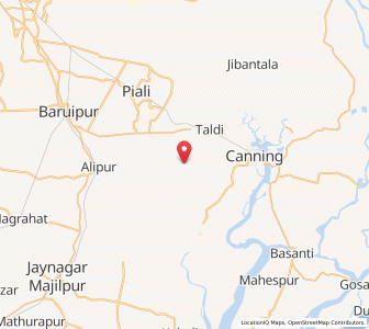 Map of Daria Abad, West Bengal
