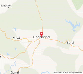 Map of Dariawad, Rajasthan