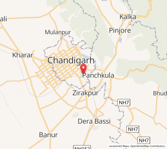 Map of Dariya, Chandigarh
