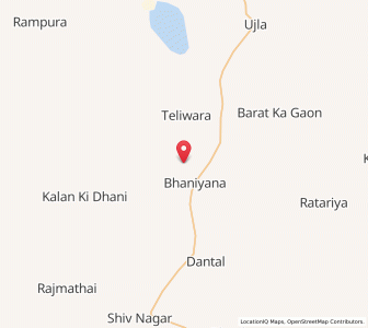 Map of Darjian Ki Dhani, Rajasthan