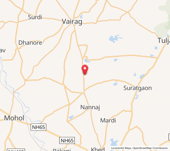 Map of Darphal, Maharashtra