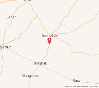 Map of Dasehra Sujanpur, Uttar Pradesh