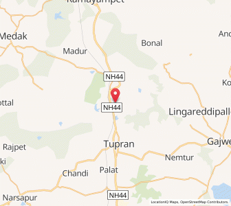 Map of Dasnalkunta, Andhra Pradesh