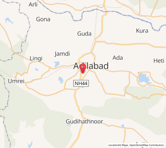 Map of Dasnapur, Andhra Pradesh