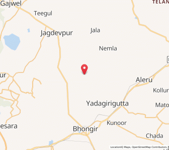 Map of Dataipalli, Andhra Pradesh
