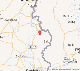 Map of Dattapara, West Bengal