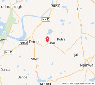 Map of Datunda, Rajasthan