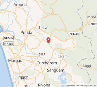 Map of Dauconda, Goa