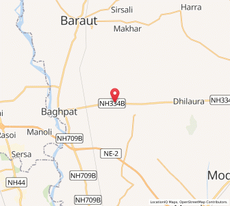 Map of Daula, Uttar Pradesh
