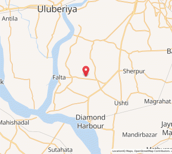 Map of Daulalpur, West Bengal