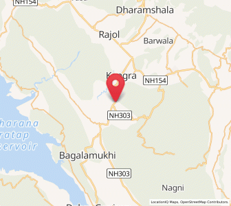 Map of Daulatpur, Himachal Pradesh