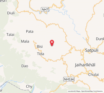 Map of Dauli, Uttarakhand