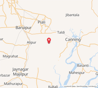 Map of Davis Abao, West Bengal