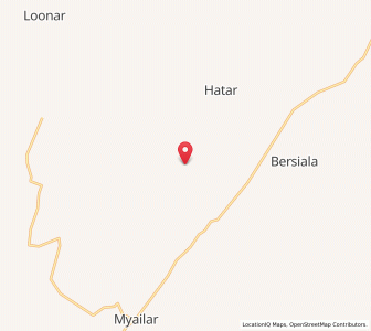 Map of Daw, Rajasthan